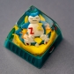 Dropshipping Pokemon Series  Artisan Resin Keycaps ESC SA Profile MX for Mechanical Gaming Keyboard Pikachu